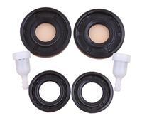 XEDLAMP Kit di sfiato del serbatoio carburante con paraolio carter, for pezzi ricambio for motoseghe cinesi 4500 5200 5800 45cc 52cc 58cc Guarnizione albero motore motosega