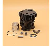 XEDLAMP Kit guarnizione ago pistone cilindro 42mm 44mm, for Husqvarna, 445 450 Garden Motosega Ricambi Strumenti Parti Cilindro per tosaerba(HUS445 42MM)