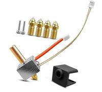 XEDLAMP Kit hot end assemblato for stampante 3D, for Elegoo Neptune 4/4 Pro Termistore NTC 100K Business, Industria Scienza Sensore di temperatura a termistore(BLACK normal speed)