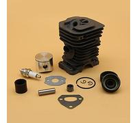 XEDLAMP Kit motore for cilindro, pistone, anello di tenuta dell'olio, candela di accensione, for Husqvarna, 141, 142, 136, 137, parti del motore della motosega Cilindro per tosaerba(HUS142 40MM)