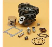 XEDLAMP Kit paraolio cuscinetto candela anello pistone cilindro 44,7 mm, for STIHL, MS261 MS 261 MS261C Ricambi for motosega da giardino Cilindro per tosaerba