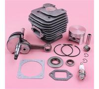 XEDLAMP Kit pistone Cilindro da 52 mm, for STIHL, MS380 038 MS 380 Guarnizione paraolio Albero Motore Parte di Ricambio for utensile Motosega Kit di Sostituzione del carburatore