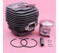XEDLAMP Kit pistone Testata da 58 mm, for STIHL, Sostituzione 070 090 1106-020-1202 Nuova Motosega con Anelli Elastici Kit di Sostituzione del carburatore