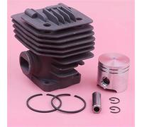 XEDLAMP Kit spinotto pistone Cilindro da 35 mm, for STIHL, FS160 FS220 FS280 Sostituzione decespugliatore 4119 020 1203 con Anelli di Sicurezza for motoseghe Kit di Sostituzione del carburatore