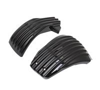 XEDLAMP Pannello di copertura della cassetta degli attrezzi batteria del serbatoio dell'olio a strisce nere, for Harley, Softail Fat Boy FXDR Street BOB 2018-2020 2019 Pannello laterale per moto
