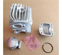 XEDLAMP PR270 Kit cilindro 34mm, for Alpina A305 More 2 cicli 27cc, mini motoseghe Zylinder Piston Ring Clips Pin Pan Assembly Cilindro e pistone per attrezzature da giardino(Cylinder kit and pan)