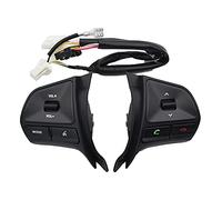 XEDLAMP Pulsante di controllo del volume audio del volante, for Kia, K2 Nuovo RIO K2 Interruttore audio del telefono con retroilluminazione Interruttore al volante(K2 11 14black)