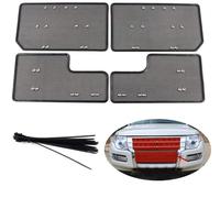 XEDLAMP Rete anti-insetti for griglia anteriore, for Mitsubishi, for Pajero V80 V93 V97 2010-2020, copertura protettiva for condensatore radiatore rete Griglia di protezione per auto