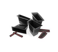 XEDLAMP Timone sinistro Auto Porta anteriore posteriore Pallet di stoccaggio su entrambi i lati Accessori for il riordino del negozio CX-30/, for Mazda 3 4th 2019 2020 Organizzatore per console centra
