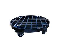 Xedragony Supporto per Piante con Ruote di bloccaggio, Resistente, per Interni ed Esterni, 33 cm, capacità 204 kg
