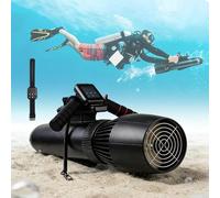 XEEAOFE Scooter Acquatico per Immersioni, Scooter Subacqueo con Motore Brushless da 500W con Autonomia 60-160min, Propulsione a Telecomando Intelligente per Snorkeling e Apnea 10000mAh