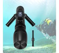 XEEAOFE Scooter Marino per Immersioni, Propulsore Subacqueo Elettrico da 500W con capacità di profondità 40M, Scooter Acquatico con Batteria Rimovibile 60min per Piscina e Oceano 16000mAh