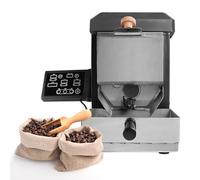 XEEAOFE Tostacaffè 200g con Display Digitale e Timer, Tostacaffè Elettrici per Uso Domestico con Riscaldamento Regolabile e Impostazione Raffreddamento 110V