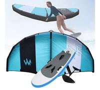 XEEAOFE Wind Wingfoil e Tavola Hydrofoil con Hydrofoil, Tavola Hydrofoil Gonfiabile con Wind Wing Foil Gonfiabile e Hydrofoil, per Sport Acquatici all'aperto