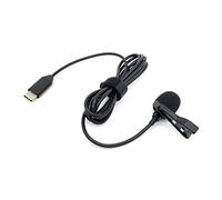 XEGZLH Microfono Lavalier a condensatore omnidirezionale clip-on per Action Camera