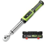 XEIMILE Chiave dinamometrica digitale da 3/8", drive da 1,5-99,6 piedi Lb/2,03-135 N.m, chiave dinamometrica elettrica con vibrazione bidirezionale, indicatore LED, precisione ± 2%