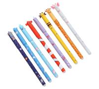 XELGAM 8 Pezzi Penne Cancellabili per Scuola Elementare, Penna Cancellabile con Animali Carini (Farfalla, Giraffa, Balena, Astronauta), Penne Gel 0.5mm per Bambini e Studenti, Set Cancelleria Regalo