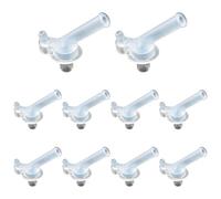 XELGAM BAUCH 10 Pezzi Beccuccio in Silicone per Borraccia Termica, Ricambio Cannuccia Universale Riutilizzabile, Morbido e Flessibile, Accessori per Tazze Termiche e Bottiglie