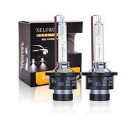 XELORD D2S Xenon 6000K Auto Fari Lampadine 35W,12V Bianco Alta Luminosità HID Lampada (Confezione Da 2)