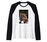 Xena Guerriera Principessa Gabrielle Lucy Lawless Michael Grecco Maglia con Maniche Raglan