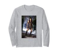Xena Guerriera Principessa Lucy Lawless di Michael Grecco Maglia a Manica