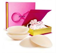 Xene Copricapezzoli Silicone per Donna - Copri Capezzoli Adesivi Riutilizzabile, Nipple Cover Invisibile, Comfortevoli e Discreti - Confezione di Lusso
