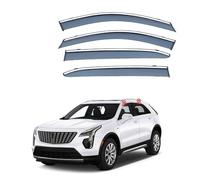 XENITE 4 Pezzi Deflettori Finestrini Auto per Cadillac XT4 2018 2019 2020 2021 2022 2023, Deflettori d'Aria Antiturbo Antivento Antipioggia Accessori