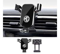 XENITE Auto Supporti Porta Cellulare per MG ZS MG ZS 2017 2018 2019 2020 2021 2022 2023 2024 Bocchette Aria Porta Telefono Cruscotto Portacellulare Accessori,Blackstyle