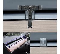 XENITE Auto Supporti Porta Cellulare per Tesla Model 3 Model Y 2020 2021 2022 2023 2024 Bocchette Aria Porta Telefono Cruscotto Portacellulare Accessori,Blackstyle