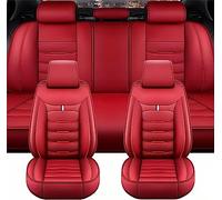 XENITE Coprisedili Auto per Alfa Romeo Giulia Giulietta Mito Stelvio, Car Seat Cover Personalizzati Antisudore Comfort Protezioni Sedili Accessori,Red