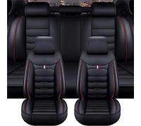 XENITE Coprisedili Auto per Audi A4 B8 Avant Wagon 2008-2012 2013 2014 2015 2016, Car Seat Cover Personalizzati Antisudore Comfort Protezioni Sedili Accessori,BlackRed