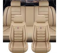 XENITE Coprisedili Auto per Land Rover Freelander Discovery Freelander 2 Range Rover Velar 2000-2023, Coprisedile Auto Rivestimento Sedili Auto Impermeabile Protezioni Accessori,Beige