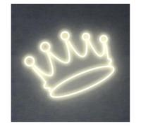 XENITE Luci al Neon Da Parete Insegna Al Neon A Corona LED Con Luce Per Matrimonio Fidanzamento Compleanno Festa Bar Birra Camera Da Letto Hotel Decorazione Da Parete 40cmx28cm(F)