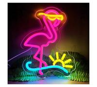 XENITE Luci al Neon Da Parete Insegne Al Neon A Forma Di Uccello, Per Bar, Club, Camera Da Letto, Pappagallo, Per Ufficio, Hotel, Pub, Caffè, Festa Di Nozze 23X30cm