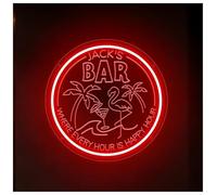 XENITE Luci al Neon Da Parete Insegne Al Neon Da Bar Per Decorazioni Murali Divertenti Per La Decorazione Della Caverna Dell'uomo 33X33cm(D)