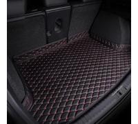 XENITE Tappeto Bagagliaio Auto per Jeep Cherokee 2019-2023, Tappeto Baule Fodera Protezione Bagagliaio Auto Interni Accessori,Black-Red