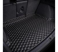 XENITE Tappeto Bagagliaio Auto per Skoda Karoq 2018-2023, Tappeto Baule Fodera Protezione Bagagliaio Auto Interni Accessori,Black-White