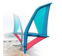 Xenmekrx Vela Paddle Gonfiabile con Tessuto Rinforzato per SUP | Vela Portatile Con Finestra PVC, Pompa, Borsa Trasporto E Base Snodata Per Esperienze Sul Lago E In Mare
