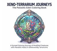 XENO-TERRARIUM JOURNEYS: The Parasitic Eden Coloring Book