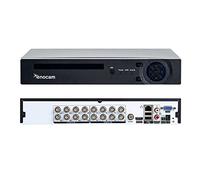 Xenocam 16CH 1080N Hybrid 5 in 1 AHD DVR (1080P NVR+1080N AHD+960H Analog+TVI+CVI) Standalone DVR CCTV Surveillance Security System Video Recorder Motion Detection HDD & Cameras not Included