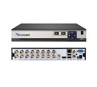 Xenocam 16CH 5M-N/1080N Full High Definition Hybrid per AHD/TVI/CVI/Analogico/IP DVR H.265 CCTV Video Recorder P2P Monitoraggio remoto del telefono per la sicurezza domestica telecamera del sistema di