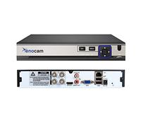 Xenocam 4CH 5M-N/1080N Full High Definition Hybrid per AHD/TVI/CVI/Analogico/IP DVR H.265 CCTV Video Recorder P2P Monitoraggio remoto del telefono per la sicurezza domestica Telecamera del sistema di