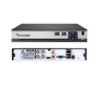 Xenocam 4CH 5M-N/1080N Full High Definition Hybrid per AHD/TVI/CVI/Analogico/IP DVR H.265 CCTV Video Recorder P2P Monitoraggio del telefono remoto per la sicurezza domestica Sistema