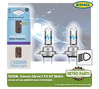 Xenon 5000K H7 per Renault Megane Mk1 Doppio Riflettore 1995-03 Strada Legal Dip
