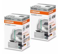 Xenon Bruciatore 2x Originale Osram Xenarc Classic D3s 35W Lampada Lampadina