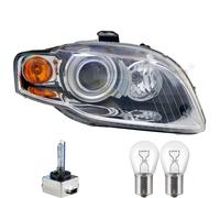 Xenon Fanale Sinistro Giallo D1S/P21W per Audi A4 8EC B7 8ED Incl. Osram