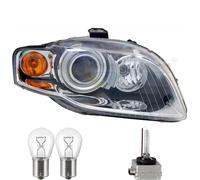 Xenon Fanale Sinistro Giallo D1S/P21W per Audi A4 8EC B7 8ED Incl. Osram