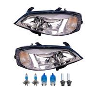 Xenon Fari Set Cromo Inclusi Lampade Per Opel Astra G CC F48_ F08_