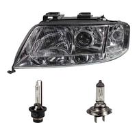 Xenon Fari Sinistro Per Audi A6 4B, C5 Anno 09.99-05.01 D2S/H7 Incl. Philips