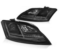 XENON LED Fendinebbia/DRL Anteriore Sinistro Destro Per Audi TT 8J 06-10 Nero